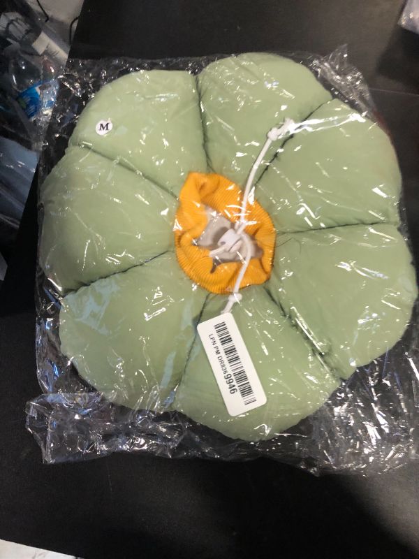 Photo 1 of Cat Cone Collar,Cute Waterproof Cat Recovery Collar,Anti-Bite Lick Wound Healing Safety Elizabethan e Collar for Cats,Green Flower All-Season Style