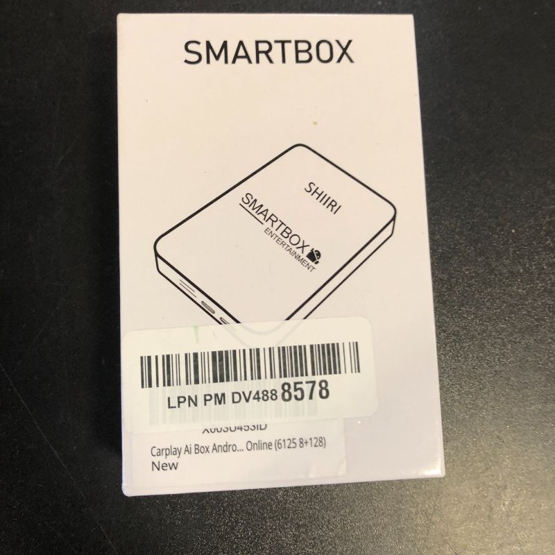 Photo 1 of Android CarPlay Ai Box,SOC/CPU: Snapdragon 6125, RAM/ROM: 8GB+ 128GB,Wireless CarPlay/Wireless Android Auto,Google Play Store,Netflix,YouTube,Hulu Online. T6125M(T6A 8 128)