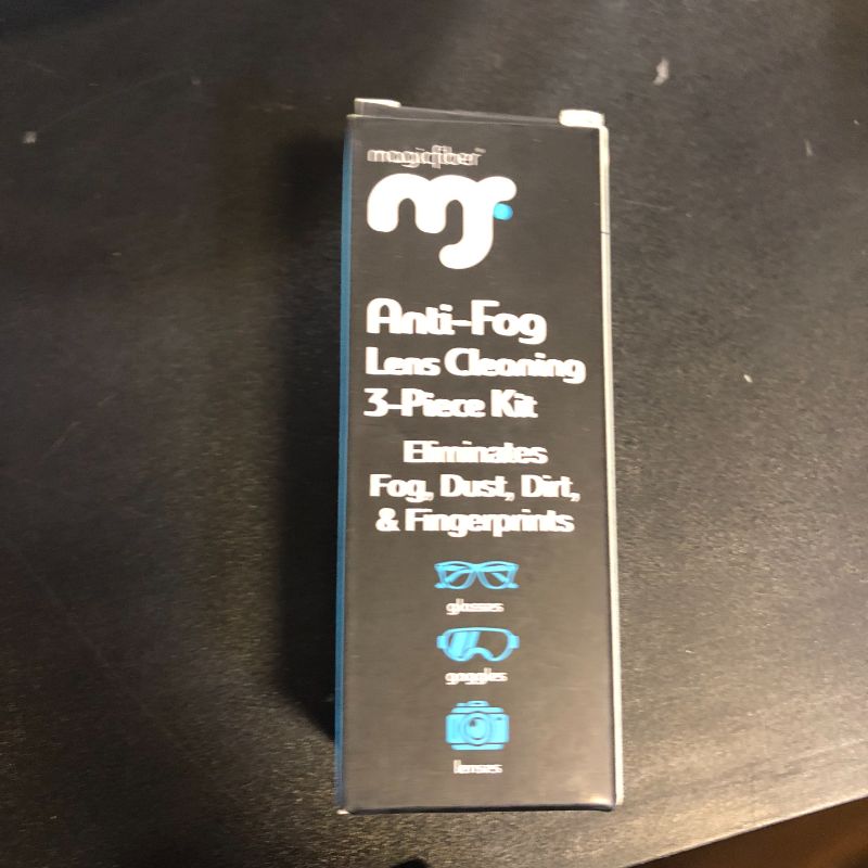 Photo 1 of MagicFiber Anti Fog Cleaning Kit for Glasses, Swim Goggles, Snorkel Masks, Ski Goggles & More Anti Fog Spray