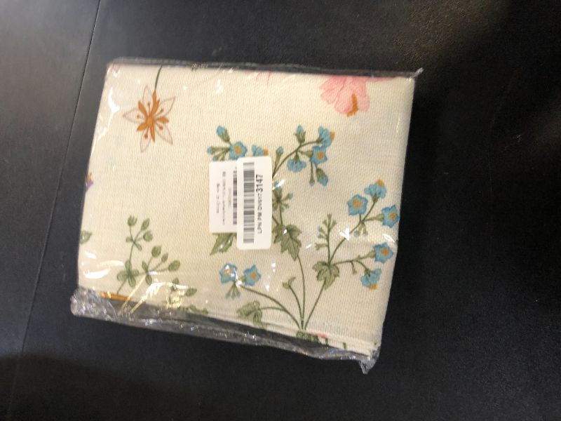 Photo 1 of ZCHOMI Wildflower Floral Table Runner 13x72 Inch Green Plant Seasonal Summer Kitchen Dinning Table Decoration for Indoor Outdoor Birthday Home Party Decor