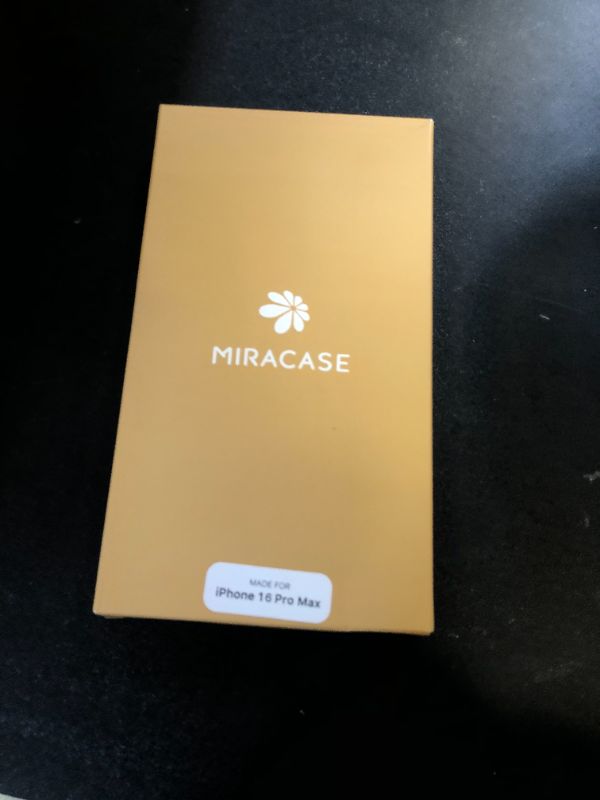 Photo 1 of Miracase for iPhone 16 Pro Max Case 6.9'', [Bubble Free] Full-Body Bumper Phone case with Built-in Full Glass Screen &Lens Protector,Compatible with MagSafe,Drop Proof 16 Pro Max Cover,Clear