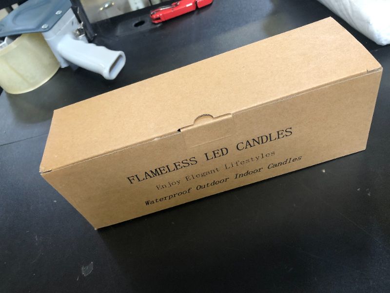 Photo 1 of Bovrisy Black Flameless Candles, Halloween Candles, Battery Operated Candles, LED Pillar Candles with Remote Control and Timers