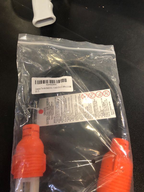 Photo 1 of Atumbonan Generator Transfer Switch Adapter NEMA L5-30P to L14-30R Adapter Cord 30 Amp Twist Lock 3 Prong to 4 Prong Generator Plug Adapter House Inlet Box Suit for Generator to House and RV