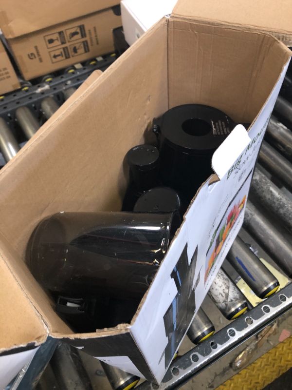 Photo 1 of Juicer Machines, ECOSELF Cold Press Juicer with 4.35" Large Feed Chute Fit Whole Fruits & Vegetables, Juicer Machine Self Feeding Effortless for Batch Juicing, High Juice Yield, Easy to Clean