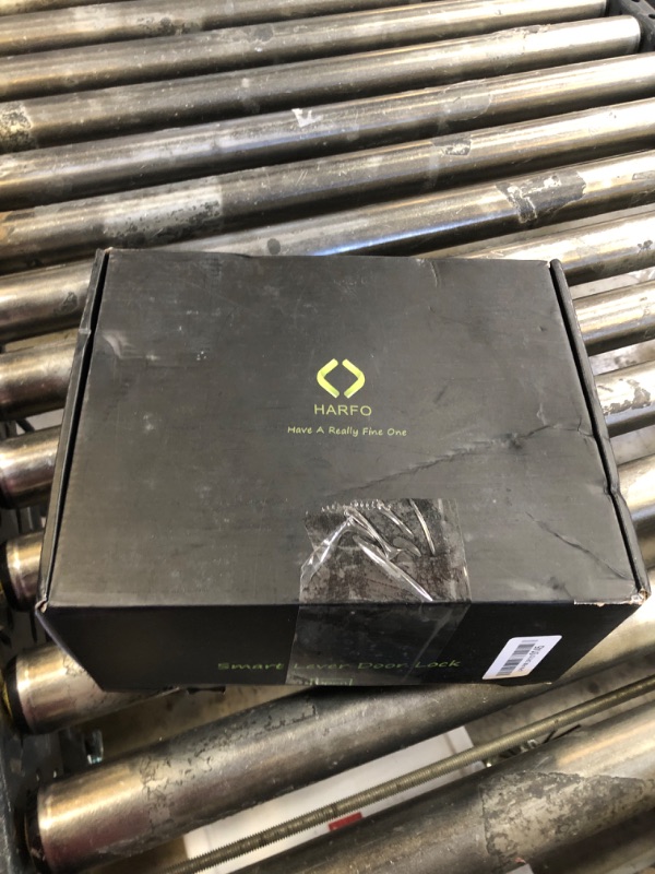 Photo 1 of Harfo Smart Door Lock, Heavy Duty Keyless Entry Door Lock, Fingerprint Door Lock, Door Locks with Keypads, Full App Control Digital Door Lock, Keypad Lock Electronic Digital Biometric Door Lock(Black)