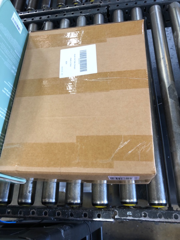 Photo 1 of Dewrhiixe Acrylic Side Table, Stackable End Table with Open Storage for Small Spaces, Clear Nightstand Bedside Table with Legs for Bedroom, Living Room (Orange, 16.9" × 11.8“ × 17”)