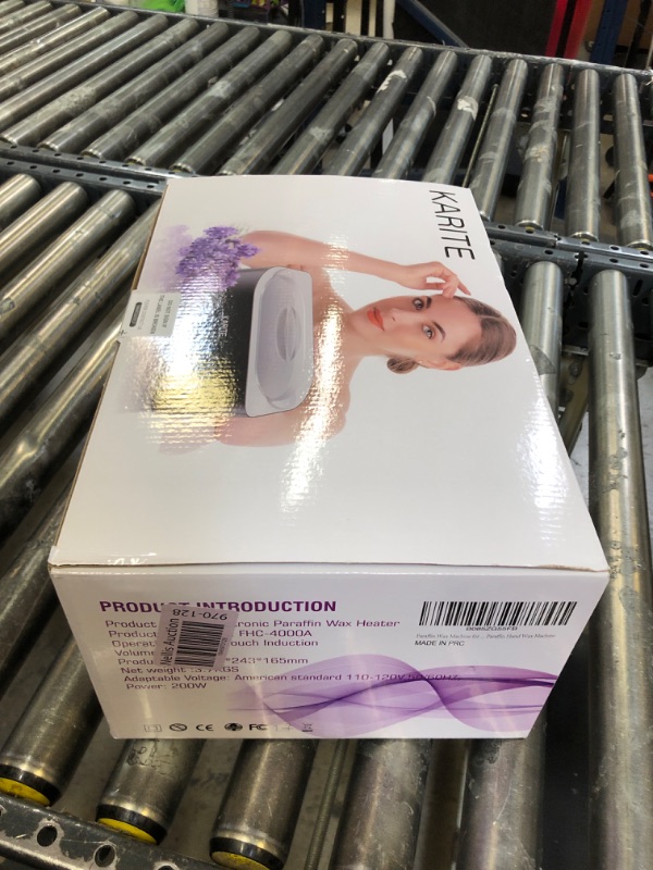 Photo 1 of Paraffin Wax Machine for Hand and Feet - Karite Paraffin Wax Bath 4000ml Paraffin Wax Warmer Moisturizing Kit Auto-time and Keep Warm Paraffin Hand Wax Machine