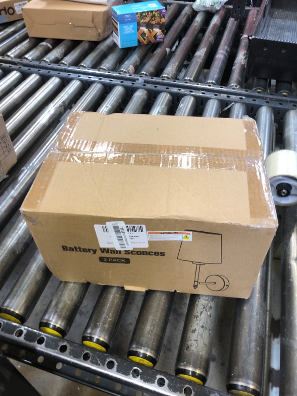 Photo 1 of NIORSUN 14.5 inch Battery Operated Wall Sconce Set of 2,Black Rechargeable Wall Lights with 5200mAh Dimmable Detachable Bulbs and Remote,9 Colors Wireless Sconces for Bedroom Living Room Hallway Decor