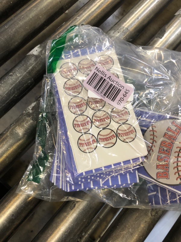 Photo 1 of Outus 30 Pcs Baseball Gift Bags Baseball Treat Bags Candy Party Favors for Team Birthday Decoration Gift Sport Themed Party Supplies