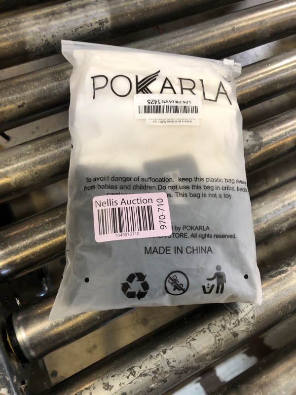 Photo 1 of POKARLA 4 Pack Women's Cotton Underwear Boxer Shorts Anti Chafing Bike Shorts Boyshorts Panties Regular & Plus Size(Medium) White/Black