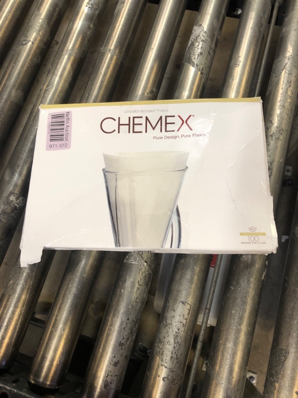 Photo 1 of Chemex Bonded Filter - Half Moon - 100 ct