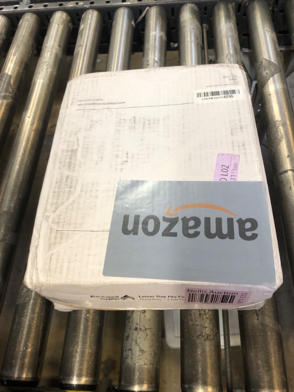 Photo 1 of 100 Blue Summit Supplies Heavy Duty File Folders Letter Size with 1/3 Cut Reinforced Tabs, Thick 14pt Manila Paper, Heavy Duty Manila Folders for Office, Home, or Classroom