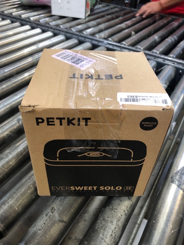 Photo 1 of PETKIT New Cat Water Fountain with Wireless Pump, Ultra Quiet 65oz/1.85L Pet Water Fountain for Cats and Dogs Inside, Detachable Design Easy to Clean and Assemble, Filters Included