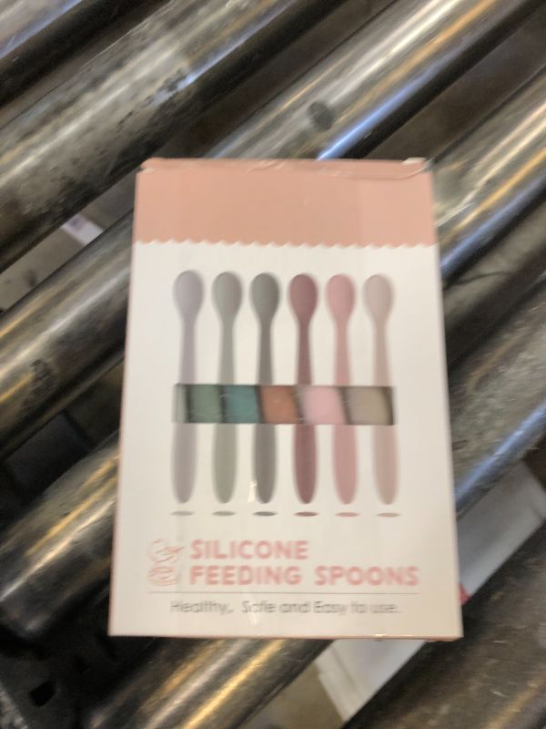 Photo 1 of SILICONE FEEDING SPOONS 