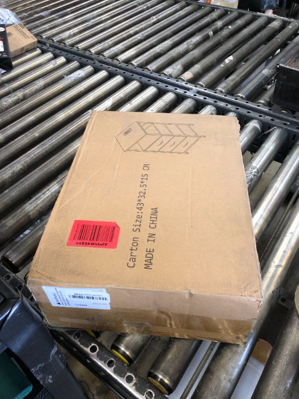 Photo 1 of Fixwal Night Stand with Charging Station, LED Nightstand with U-S-B Ports and Outlets, 3 Fabric Storage Drawers with PU Finish, Bedside Table, Black