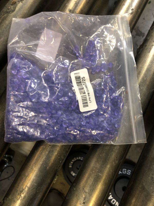 Photo 1 of Keedolla Small Aquarium Pebbles, 0.93 LB Aquarium Glass Rocks Fish Tank Gravel Sea Glass Stones for Garden, Vase Fillers, Succulent Plants Decor - Navy Blue