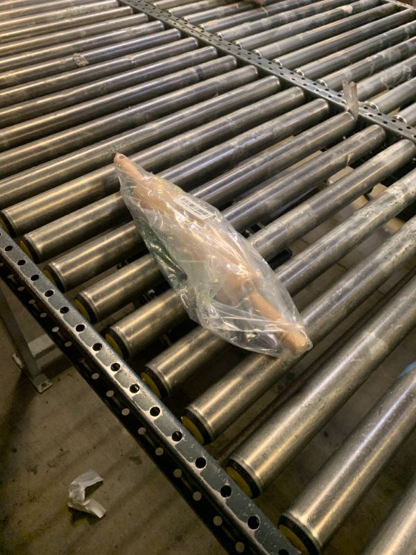 Photo 1 of FARBERWARE Classic Wood Rolling Pin, 18-Inch Hardwood Dough Roller for Baking Pizza, Pies, Pastry and Cookies, Ergonomic Handles, Kitchen Essential