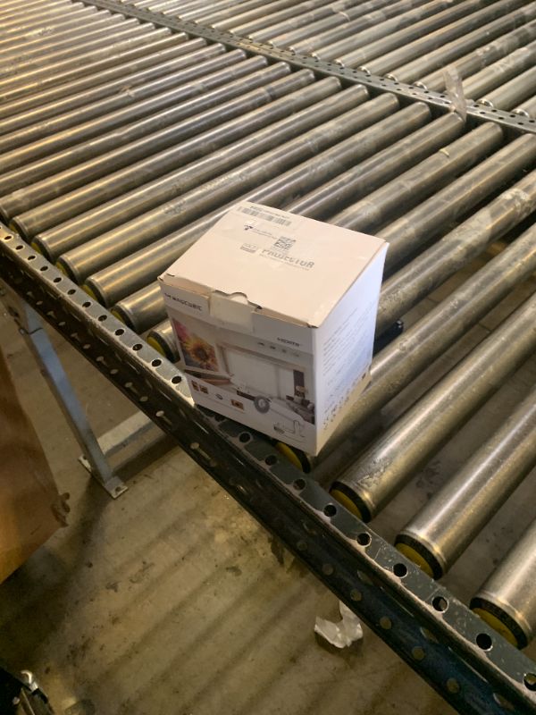 Photo 1 of Magcubic Mini Projector with WiFi 6 and Bluetooth 5.4, Portable Projector 4K Support, 5W Soundbase Speaker, Auto Vertical Keystone 180°Rotatable Smart Proyector for Movie Home Outdoor