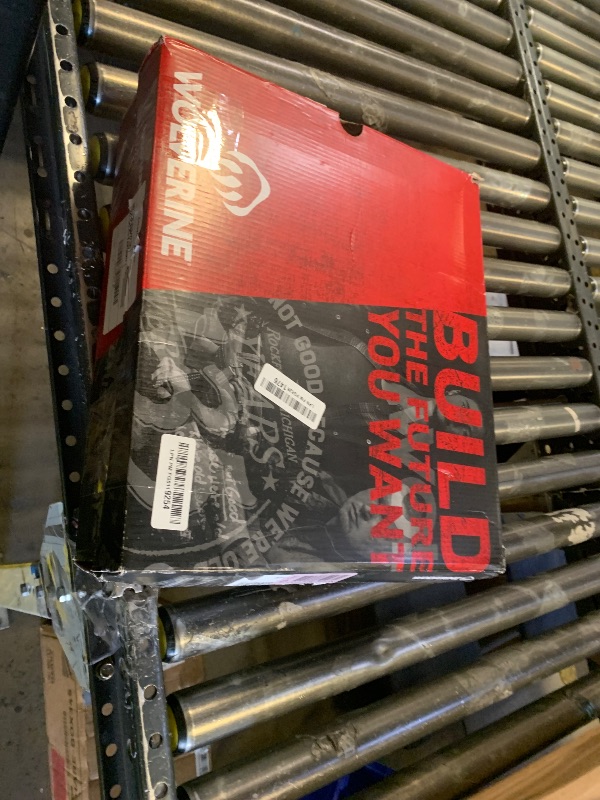 Photo 1 of Wolverine Men's Rancher 10" Square Toe Steel Toe Work Boot, Dark Brown/Rust, 12 W US