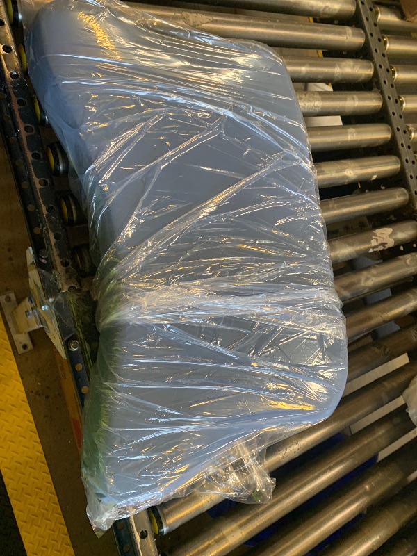 Photo 1 of ZZ-WELL Cooling Side Sleeper Pillow - Patented Cervical Neck Pillow for Sleeping - Ergonomic Curved Memory Foam Pillow for Side Sleepers, Machine Washable Cover (Blue)