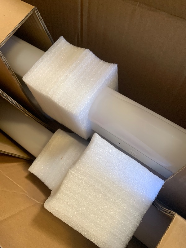 Photo 1 of Bekada 8FT LED Linear Light Fixtures, 90/70/60W & 35/40/5000K CCT Adjustable, 8’ Linear Shop Lights for Workshop, Office, Garage, 8Feet Commercial Bay Lighting, 4Pack