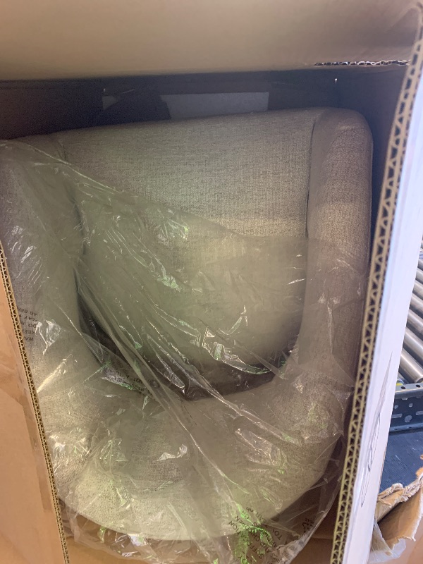 Photo 1 of KISLOT Upholstered Dining Chairs with Casters Easy Assembly Require Modern Barrel Armchair with Rollers for Diningroom Bedroom Livingroom Reading Room,Set of 2,Cream Beige