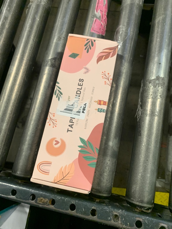 Photo 1 of 10 Inch Hunter-Green Taper Candles, 10 Pack Unscented Candlesticks for Christmas Spring Dinner Wedding and Home Decoration, Smokeless and Dripless Emergency Candles