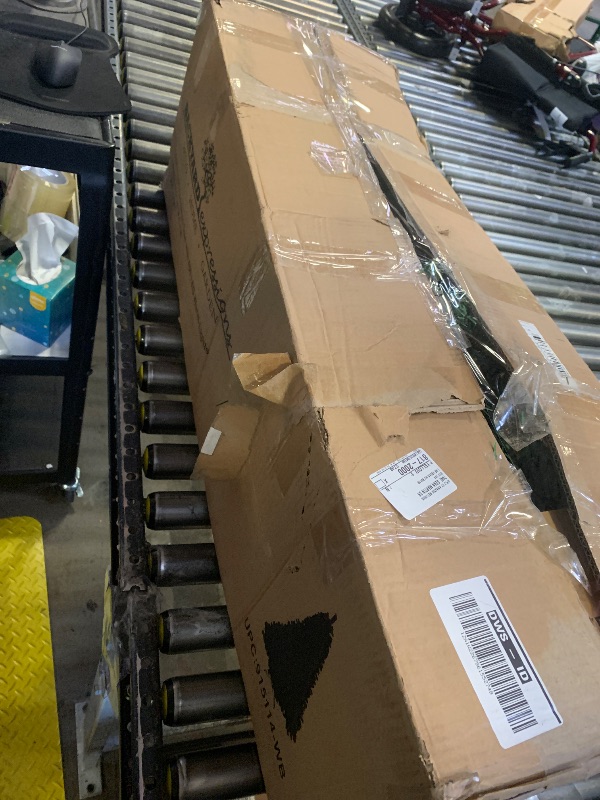 Photo 1 of Seasonal Expressions 7.5 Ft. Premium 1480 Tips Extra Full Spruce Artificial Holiday Christmas Tree for Home - Easy Assembly - Prelit with 400 ct. White LED Lights