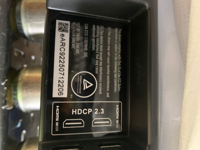 Photo 1 of Nakamichi Shockwafe Ultra 9.2.4 Channel Dolby Atmos/DTS:X Soundbar with Dual 10" Subwoofers, 4 Rear Surround Effects Speakers, eARC and SSE Max Technology