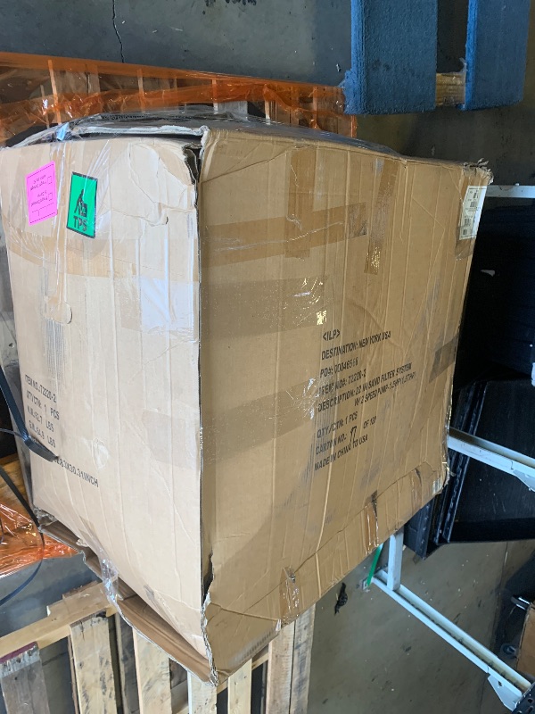 Photo 1 of SWIMLINE HYDROTOOLS Pool Sand Filter Pump For Above Ground & Inground Pool | 22 Inch Cleaner System VARIABLE DUAL 2-SPEED 1.5 HP Horsepower 4980 GPH | For Pools Up To 21000 Gallons 7 Way Valve