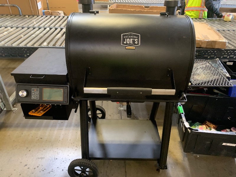 Photo 1 of Oklahoma Joe's Canyon Combo Charcoal and Gas Smoker & Grill, Black - 24203004