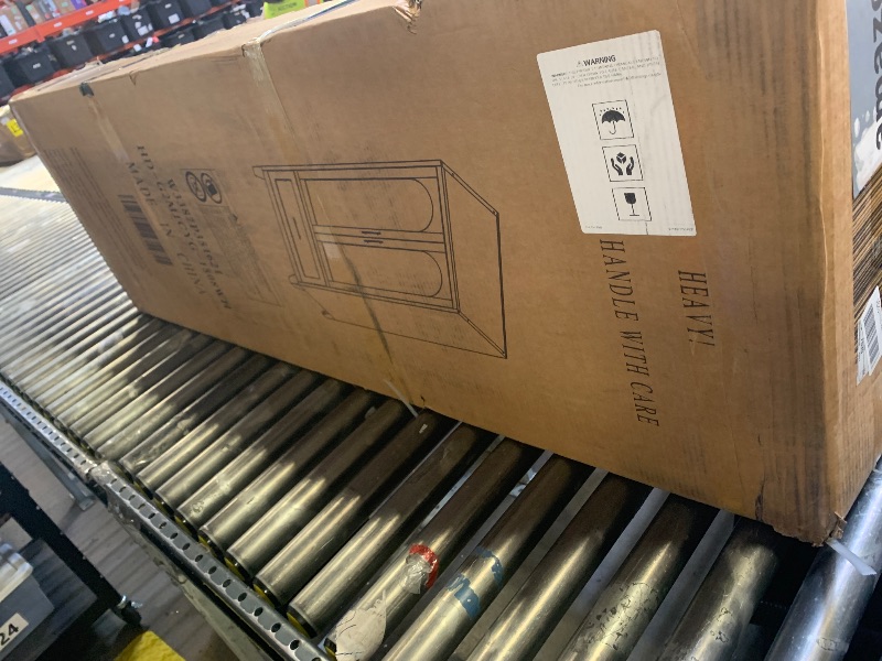 Photo 1 of (FACTORY SEALED) ZENITHLIVING 60 Inch Metal Wardrobe Cabinet with Drawer & Hanging Rod, 2-Door Storage Closet with Adjustable Shelf, White Freestanding Wardrobe for Bedroom, Office, Entryway