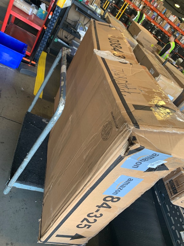 Photo 1 of Signature Design by Ashley Bennox Dining Room Table and Chairs with Bench (Set of 6), Brown