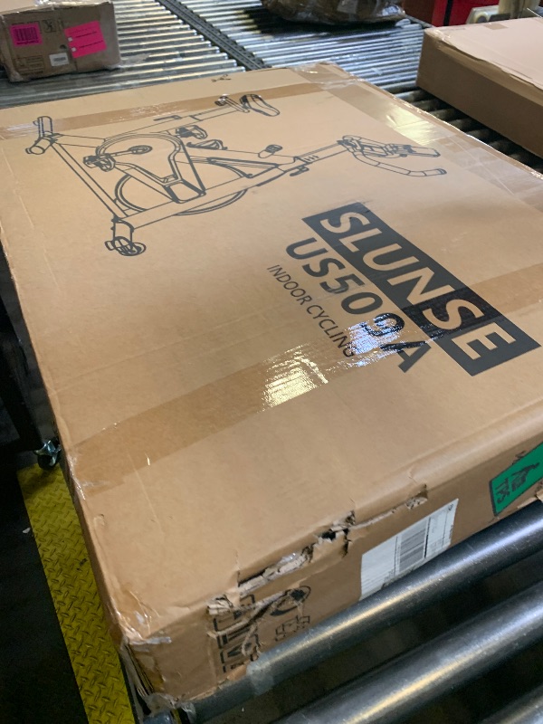 Photo 1 of Exercise Bike, Silent Magnetic Resistance Stationary Bike for Home with App Compatible, Indoor Cycling Bike with Anti-Slip Mat, 350lbs Weight Capacity Upgraded Seat with Digital Monitor &Tablet Mount