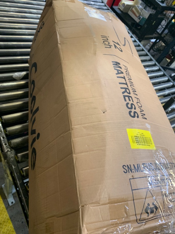 Photo 1 of Coolvie California King Mattress 12 Inch, Medium Feel Cal King Mattress in a Box, Hybrid Individual Pocket Springs with Memory Foam, Cooler Sleep with Pressure Relief and Support
