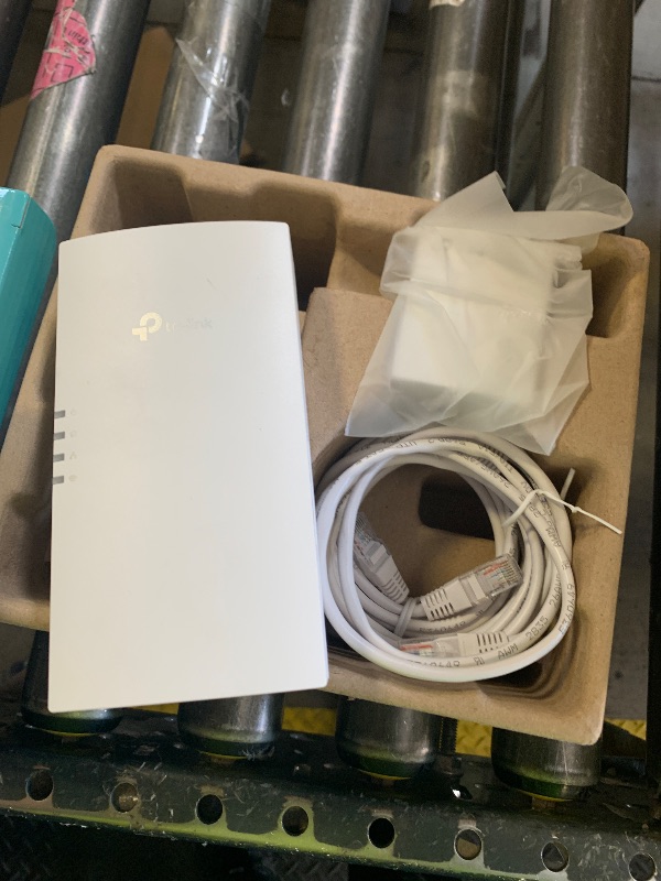 Photo 1 of TP-Link Powerline Wi-Fi 6 Extender TL-WPA7817 KIT - Includes AV1000 Powerline Ethernet Network Adapter & AX1500 Dual-Band Wi-Fi Extender, Gigabit Port, EasyMesh,Plug, Pair, & Play, Free Expert Support