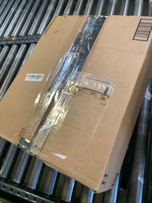 Photo 1 of **INCOMPLETE** Furnulem Night Stand with Charging Station and Led Light, 4 Drawer Dresser for Bedroom, Small Nightstand Bedside Table, Fabric Bins, Metal Frame, Wood Shelf, Side Furniture(Rustic Brown)