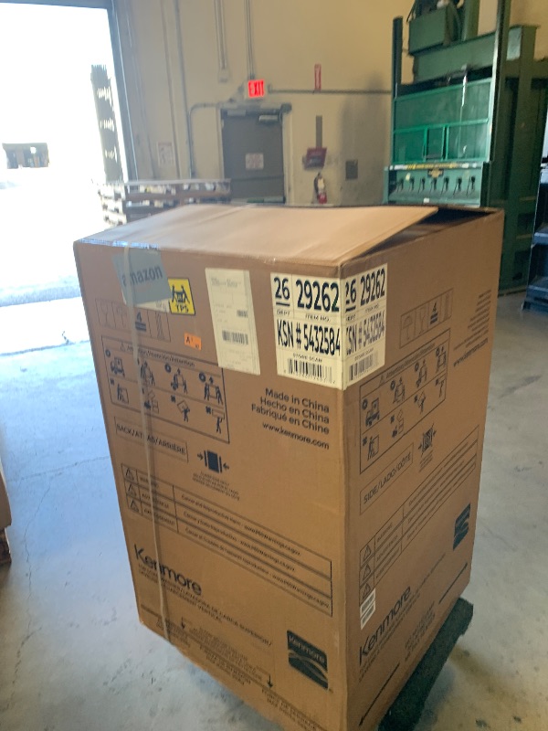 Photo 1 of Kenmore 4.5 cu. ft. Top Load Washer with Triple Action Impeller for Tough Dirt & Stains - Reduce Laundry Time with Accela Wash & Express Wash - LED - White