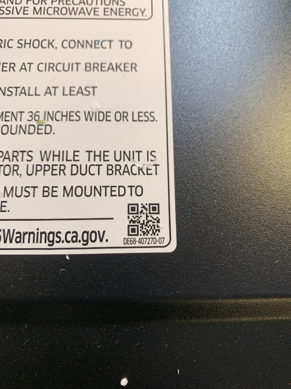 Photo 1 of SAMSUNG 1.1 Cu Ft Smart SLIM Over the Range Microwave Oven w/ 550 CFM Hood Vent, Wi-Fi, Voice Control, LED Light Bar, Sensor Cook, 1100 Watt, ME11A7710DS/AA, Fingerprint Resistant Stainless Steel