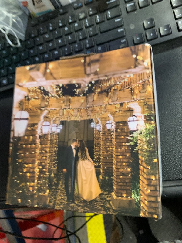 Photo 1 of 750 LED 240FT Christmas String Lights Outdoor, 12 Pro Modes and Timer Memory & Brightness, Plug in Waterproof Dark Green Wire Twinkle Light for for Xmas Yard Tree Wedding Party Decor (Warm White)