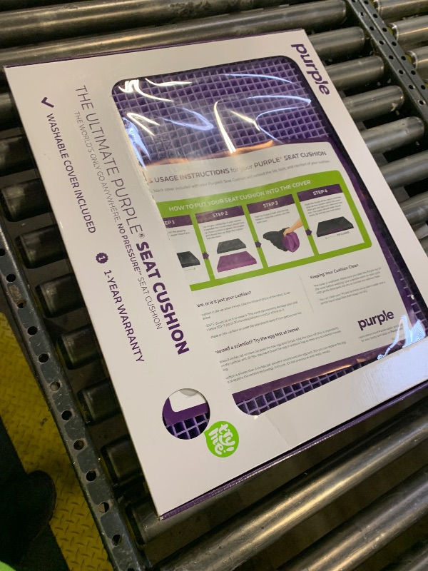 Photo 1 of Purple Ultimate Seat Cushion | Pressure Reducing Grid Designed for Ultimate Comfort | Designed for Gaming | Made in The USA