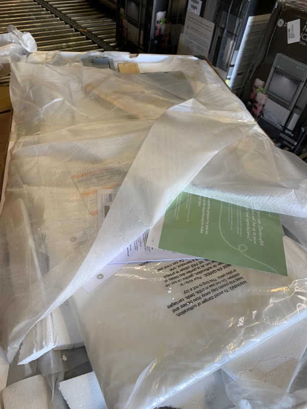 Photo 1 of Graco Bellwood 5-in-1 Convertible Crib & Changer with Drawer (Pebble Gray) - GREENGUARD Gold Certified, Full-Size Storage Drawer, Converts to Toddler Bed