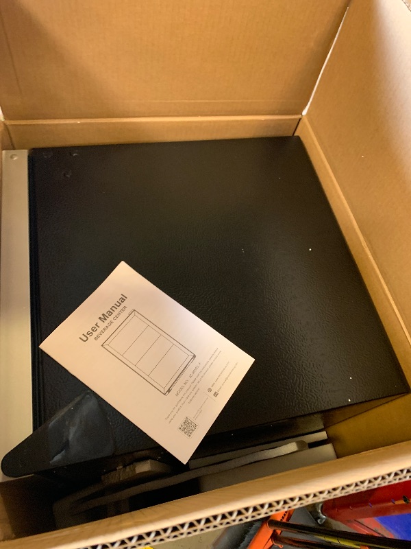 Photo 1 of Electactic Mini Fridge 130 Can Beverage Refrigerator Cooler, 3.2 Cu.Ft Drink Fridge for Soda Wine Beer, Adjustable Temperature Control for Home Office, Black