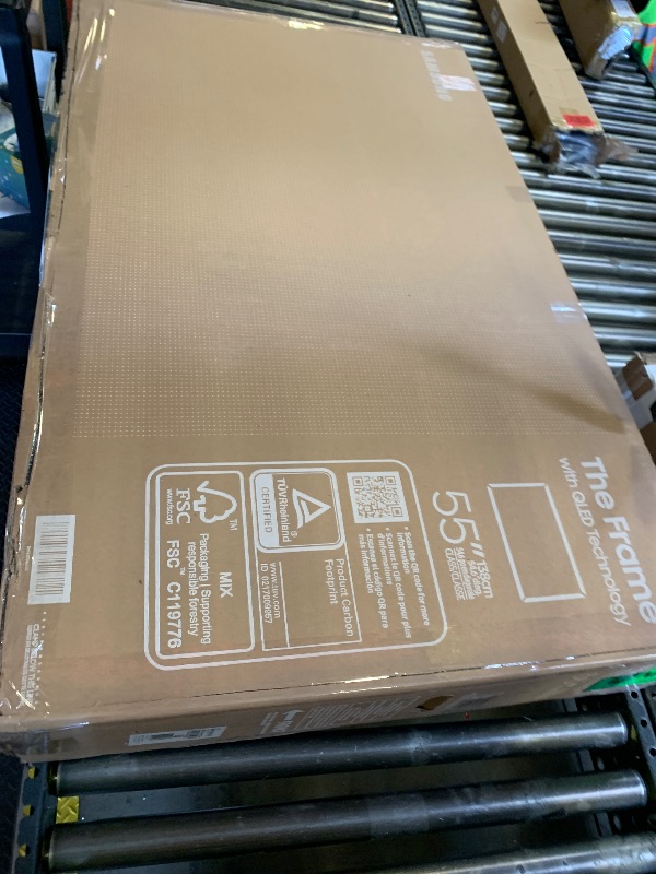 Photo 1 of Samsung 55-Inch Class The Frame LS03F 4K QLED Smart TV (2025 Model) Slim Fit Wall Mount, Modern Frame Design, NQ4 AI Gen2 Processor, Art Mode, Artful Picture Quality, Samsung Vision AI, Alexa Built-in