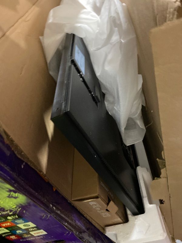 Photo 1 of MAJOR DAMAGE------------SELLING FOR PARTS ONLY------------------------BROKEN ==================Samsung 55-Inch Class The Frame LS03F 4K QLED Smart TV (2025 Model) Slim Fit Wall Mount, Modern Frame Design, NQ4 AI Gen2 Processor, Art Mode, Artful Picture Qu