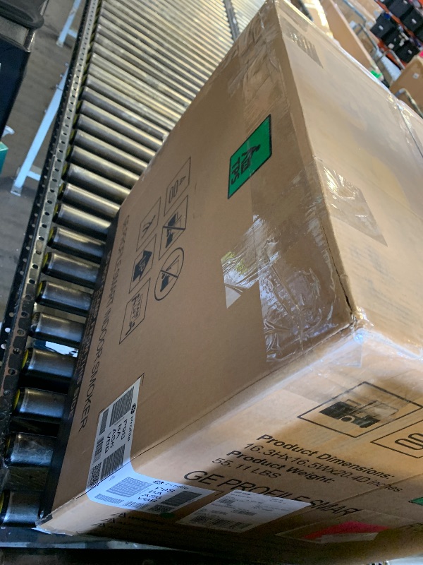 Photo 1 of GE Profile™ Smart Indoor Pellet Smoker, with Active Smoke Filtration, 5 Smoke Control Settings, WiFi Connected, Electric, Countertop BBQ Appliance, Black