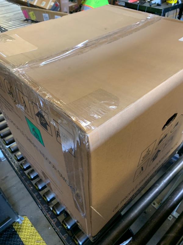 Photo 1 of GE Profile™ Smart Indoor Pellet Smoker, with Active Smoke Filtration, 5 Smoke Control Settings, WiFi Connected, Electric, Countertop BBQ Appliance, Black