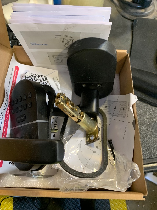 Photo 1 of **INCOMPLETE** Keypad Door Lock with Handle: Keyless Entry Smart Lock for Front Door, NICE DIGI Electronic Digital Door Lock, Easy Installation