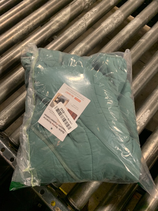 Photo 1 of Daacee Oversized Lightweight Quilted Pullover Jacket for Women Casual Half Zip Up Puffer Jackets Padded Outwear with 4 Pockets(0760-Green-S)