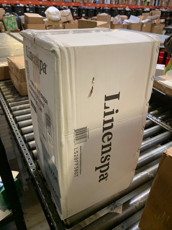 Photo 1 of LINENSPA Memory Foam Mattress Topper - 2 Inch Gel Infused Memory Foam - Plush Feel - Cooling and Pressure Relieving - CertiPUR Certified - Dorm Room Essentials - Full Size